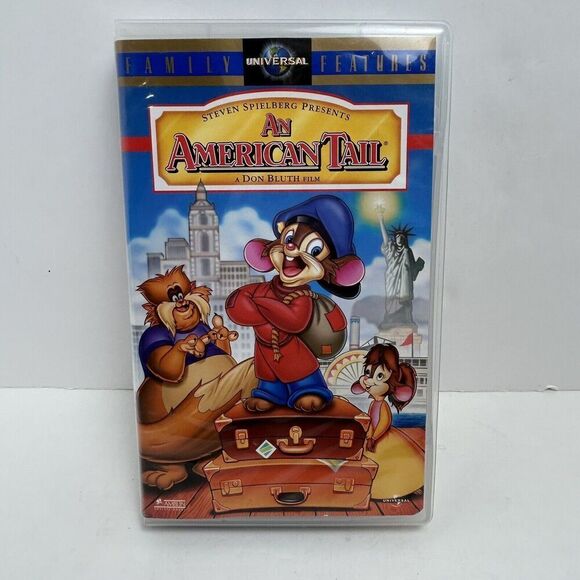 1998 Universal Home Video VHS Release An American Tail Clamshell - Picture 1 of 5